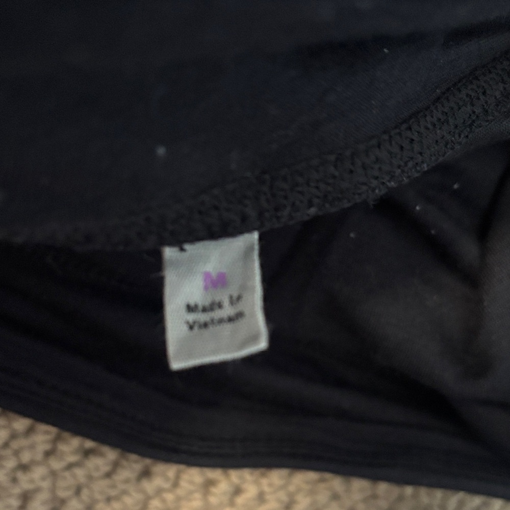 Athleta Ruched Black Women's Skirt - Picture 5 of 5